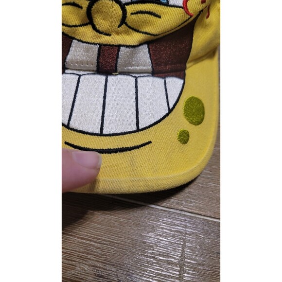 RETRO 2011 Spongebob Squarepants Universal Studios Funny Face KIDS Hat Cap - Picture 6 of 6